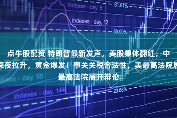 点牛股配资 特朗普最新发声，美股集体翻红，中国资产深夜拉升，黄金爆发！事关关税合法性，美最高法院展开辩论