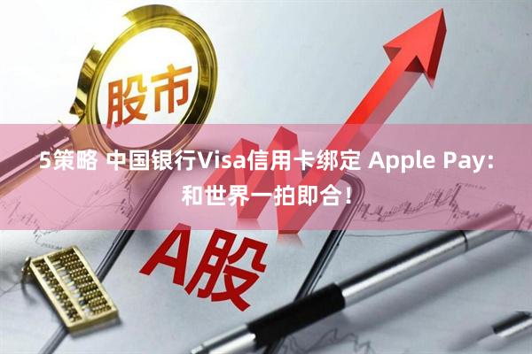 5策略 中国银行Visa信用卡绑定 Apple Pay：和世界一拍即合！